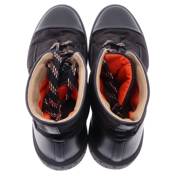 HERMES Fresh Ankle Boots size 44 11 Black Mens - Picture 4 of 7